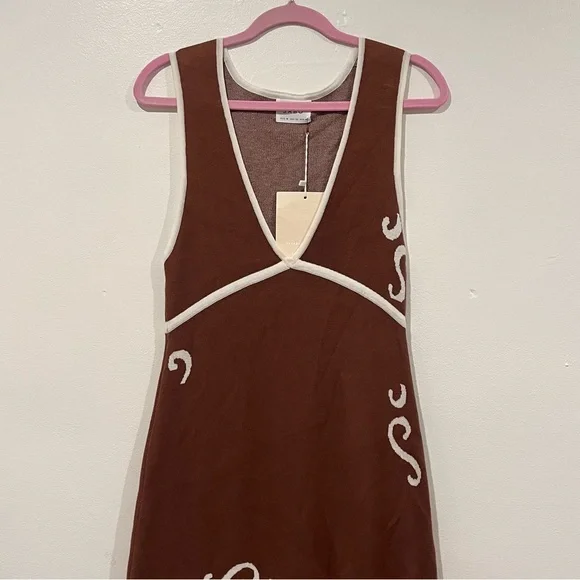 New SABO The Emelia Dress in Ocean Relic Size Medium - Picture 7 of 8